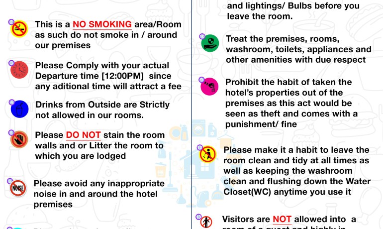 A standart and revised rules and regulations is out now